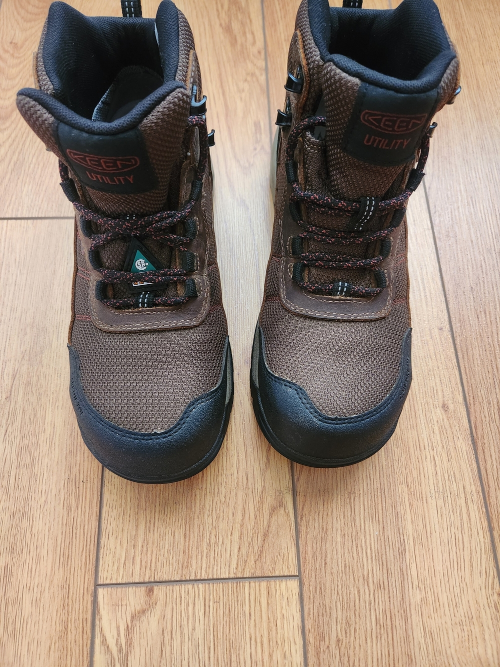 KEEN Utility Women's Brown Ankle Work Boot - Rugged Comfort